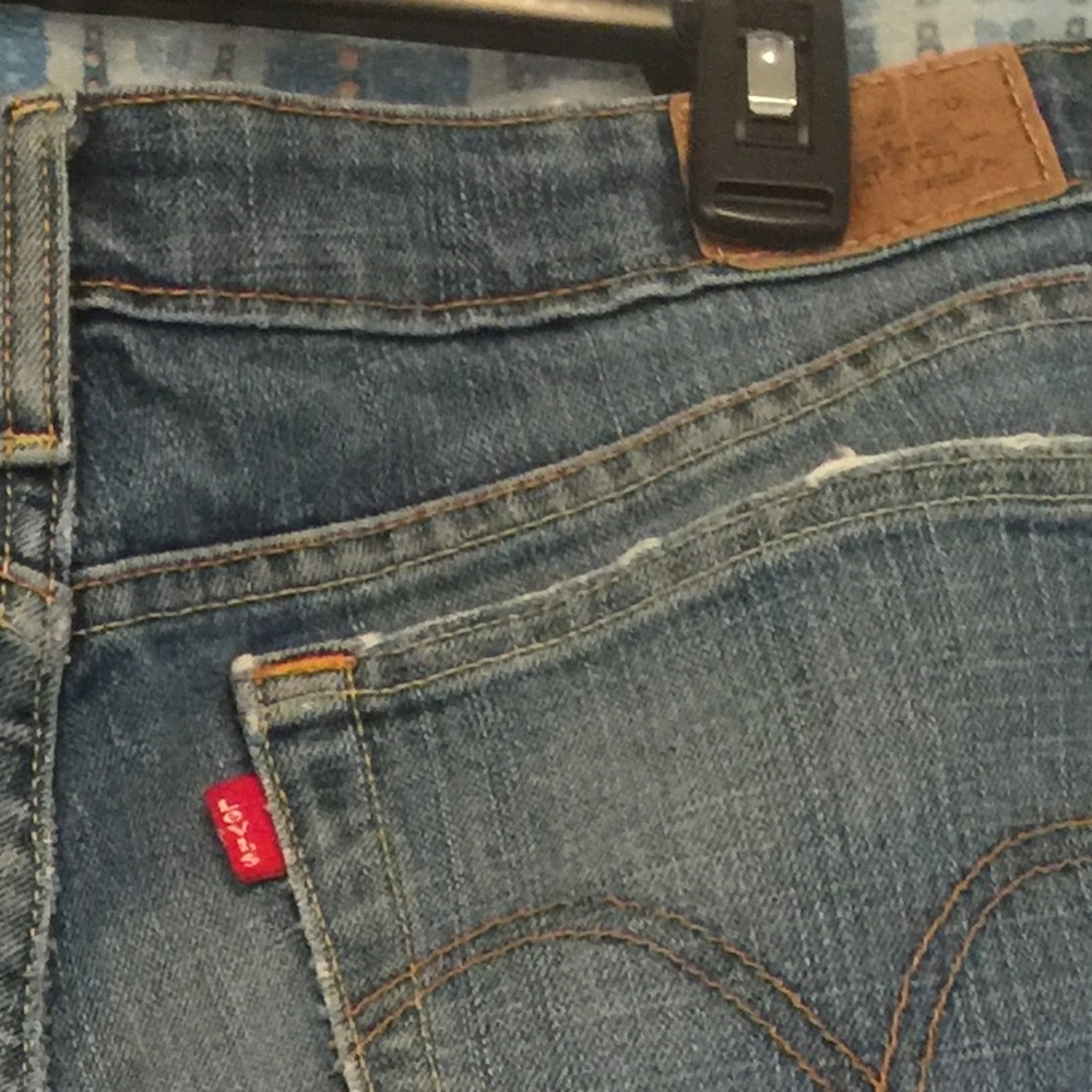 🌅♻️🌍Levi’s Jean Shorts/Cut off Skinny Jeans✂️👖 - Picture 8 of 9